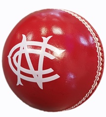 NCCC Full Size Cricket Ball - Red