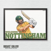 Rogues' Gallery A3 Print - Welcome to Nottingham