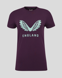 2025 England WOMENS Lock Up Logo Tee