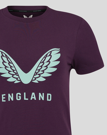 2025 England WOMENS Lock Up Logo Tee