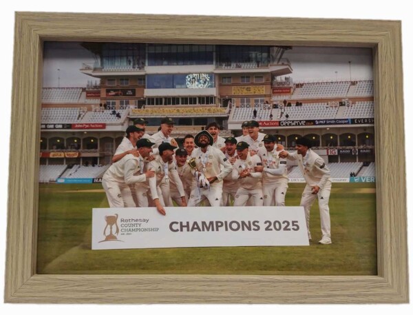 County Champions 2025 Framed Print