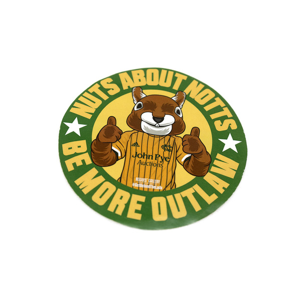 Nuts the Squirrel Rogues' Gallery Sticker