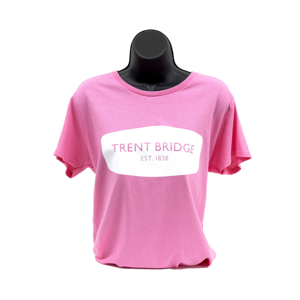 Trent Bridge azalea ladies tee