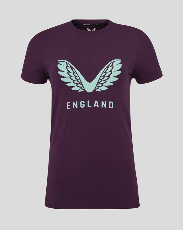 2025 England WOMENS Lock Up Logo Tee